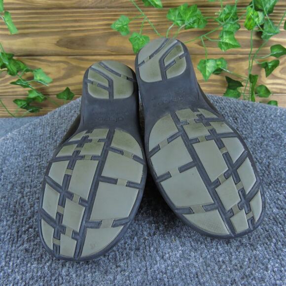 Abeo Women's Smart Clog Black Leather Sz 8.5 Medium Used 2025 - Picture 6 of 6